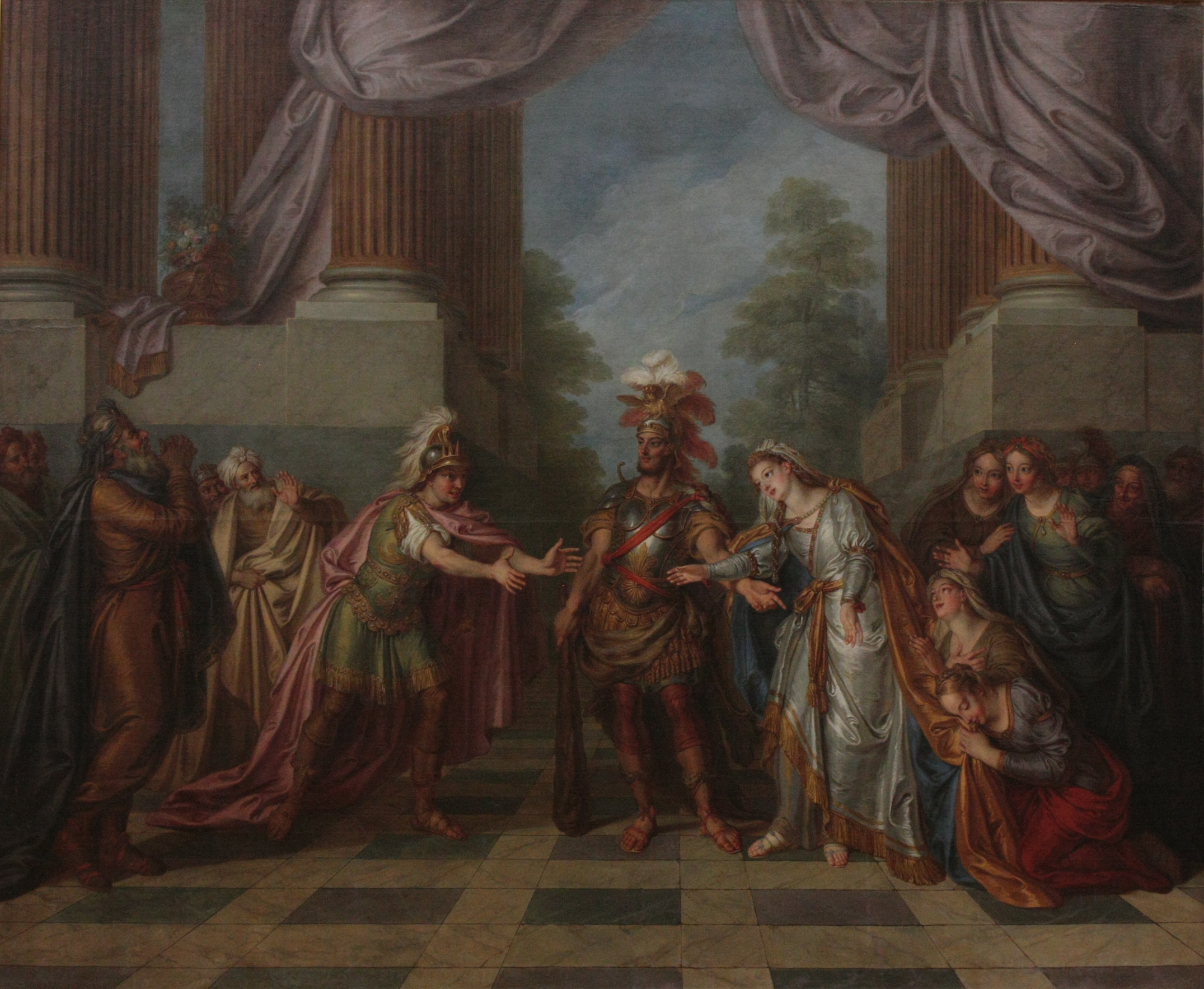 Charles-Antoine Coypel, Hercule ramène Alceste des enfers à son époux Admète