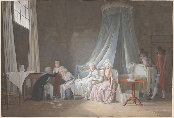 Jean-Baptiste Mallet, Madame Royale Cared for by Doctor Brunier, January 24, 1793