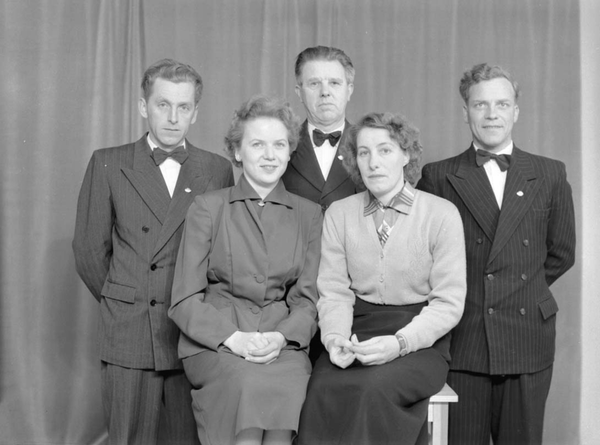 Anno Domkirkeodden, GRUPPE: 5, STANGE SANGFORENINGTIL VENSTRE: OLAI HAAKENSEN, TIL VENSTRE BAK: HJALMAR JENSEN,
