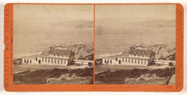 Carleton Watkins, The Cliff House and Environs, San Francisco. [second view]