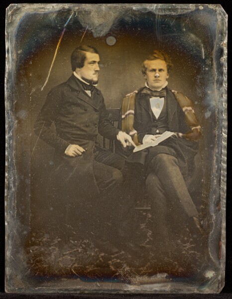 Jacob Byerly, [Portrait of Two Seated Men]