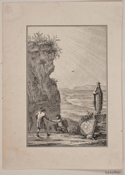 J.F. Clemens, Titelkobber til August Hennings: "Olavides", 1779