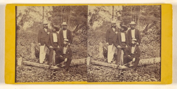 Timothy H. O'Sullivan, [Paymaster Loomis. Dr. Simons. Engs. Smith. Ensign Masser]