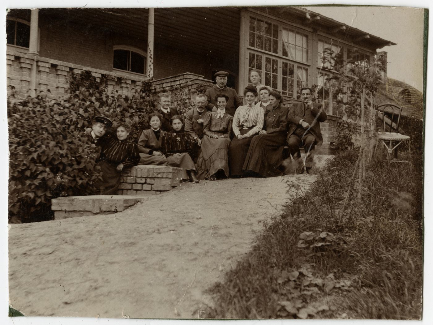 Nežinomas autorius, Grupinis portretas su Vladimiro Zubovo (1862-1933) šeima