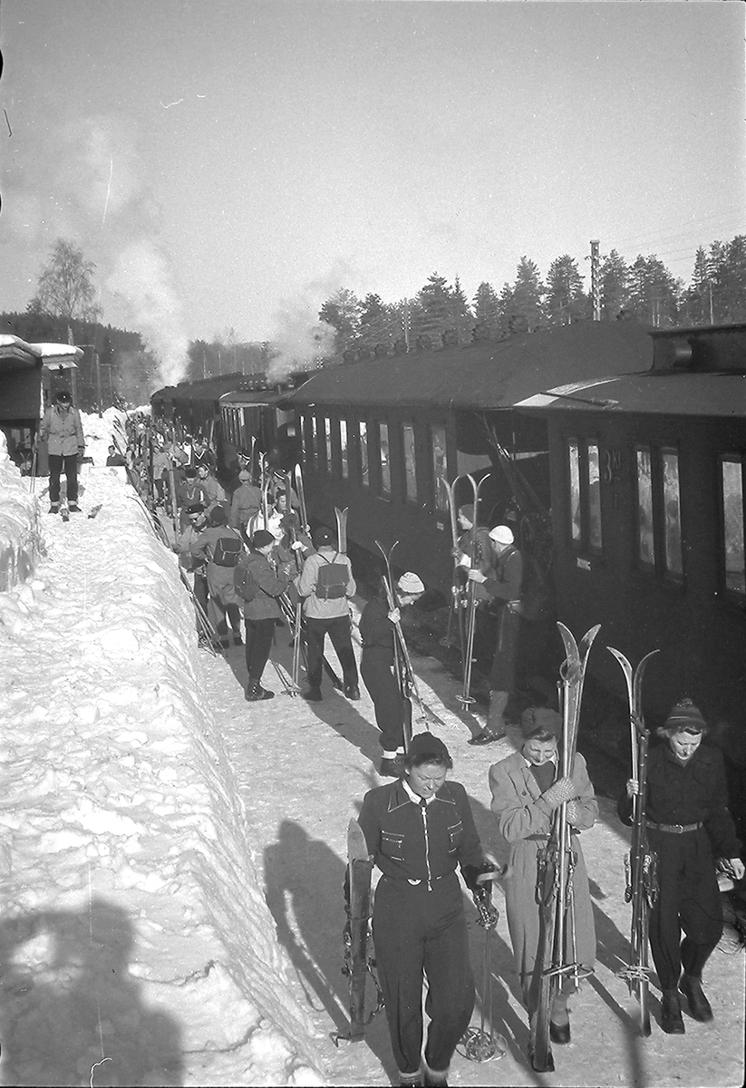 Anders Beer Wilse, Prot: protokoll finnes ikke Register: Statsbanene Stryken stj skitog 1/3-48