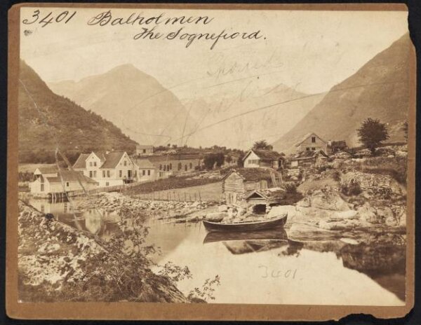 Francis Frith, Balholmen.  The Sognefiord
