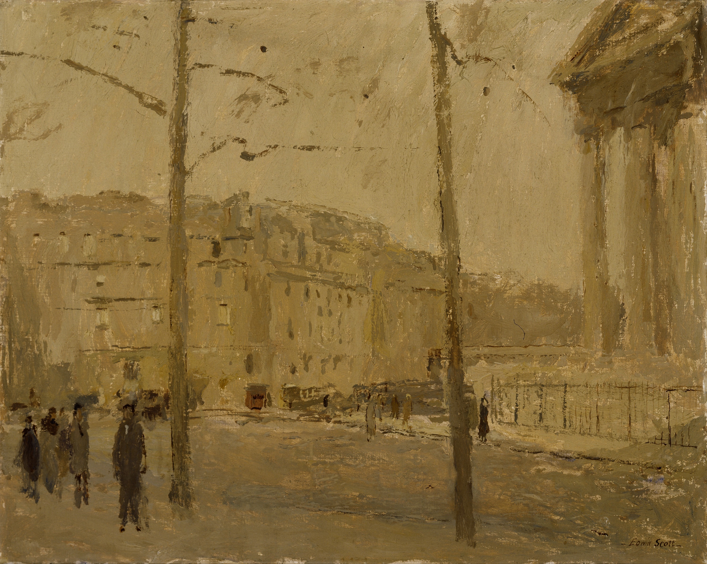 Frank Edwin Scott, La Madeleine at Dawn