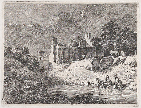 Jean Jacques de Boissieu, Washerwomen