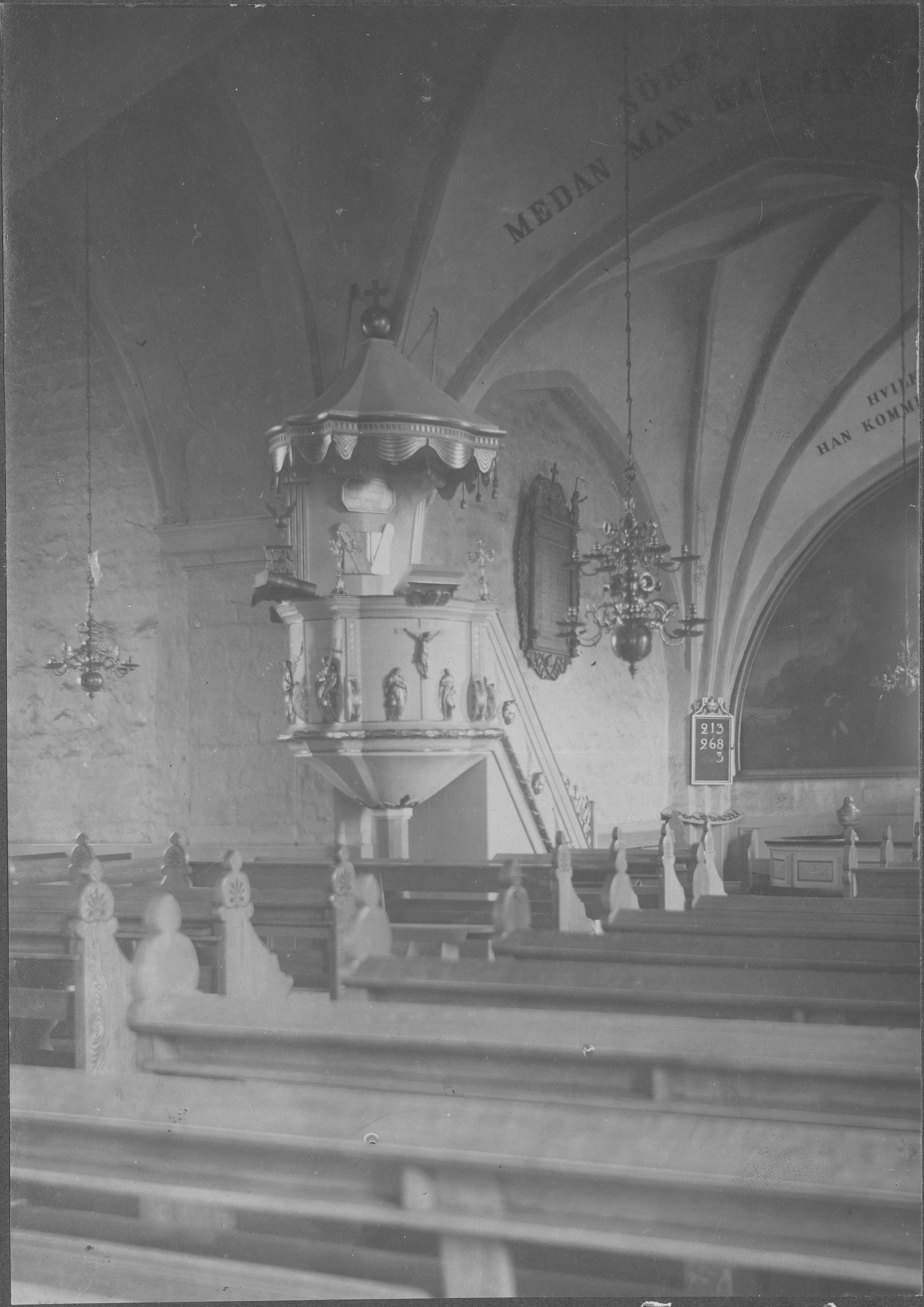 Oscar Svensson, Vårdsbergs kyrka