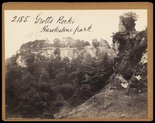Francis Frith, Grotto Rocks Hawkstone park