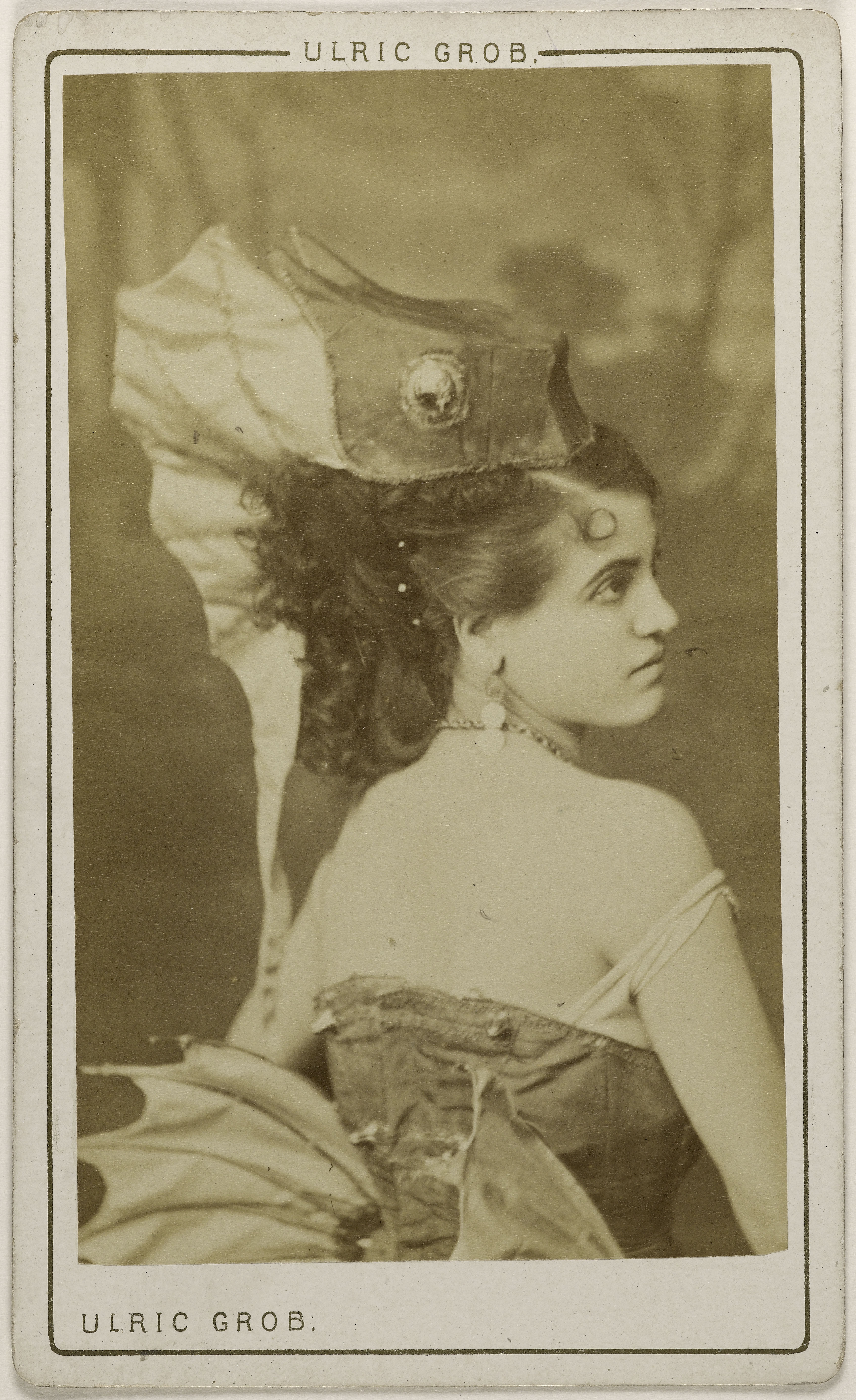 Ulric Grob, Portrait de Bernasconi, (danseuse)