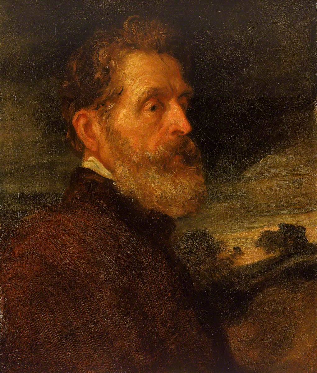 George Frederic Watts, Admiral Henry John Chetwynd, 1803-68, 18th Earl of Shrewsbury