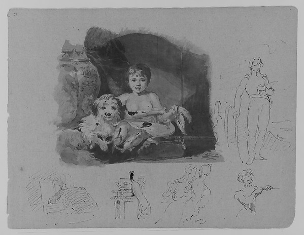 Thomas Sully, (From Sketchbook)