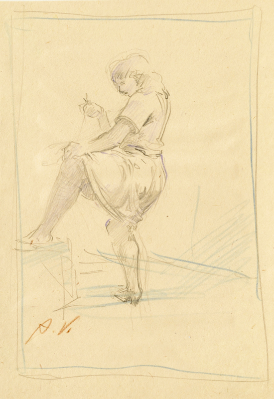 Ado (autor) Vabbe, Sukka stinging woman