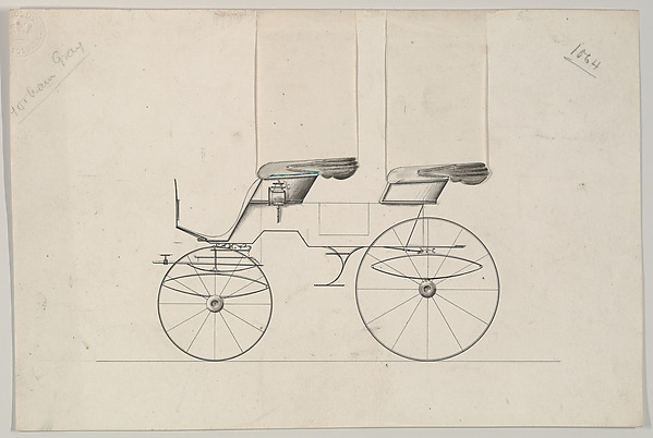 Brewster & Co., Design for Phaeton (unnumbered)