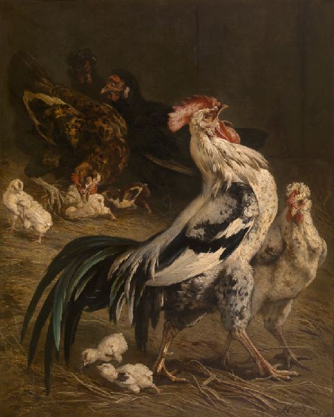 Charles Verlat, The King of the Poultry Yard