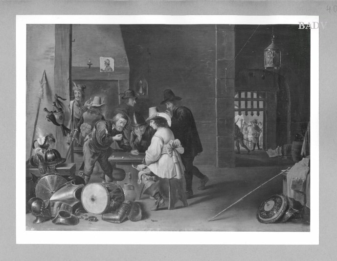 David Teniers the Younger, Soldiers in the guard-room