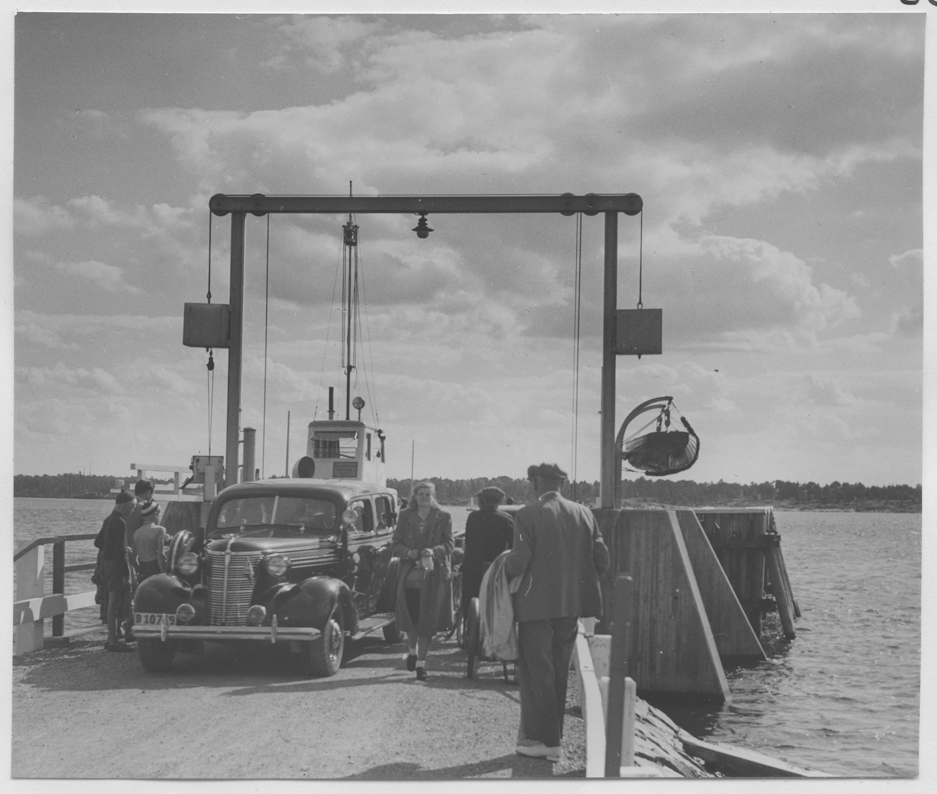 Mårten Sjöbeck, Gräsö färja