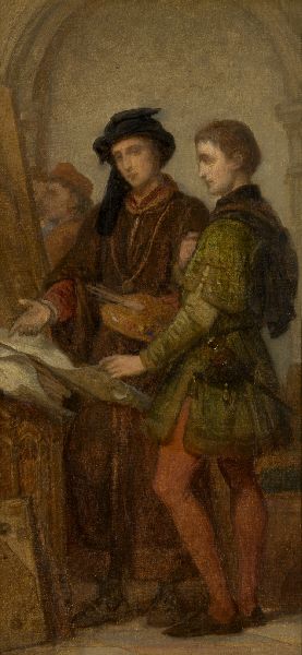 Nicaise De Keyser, The Painters Jan van Eyck and Rogier van der Weyden