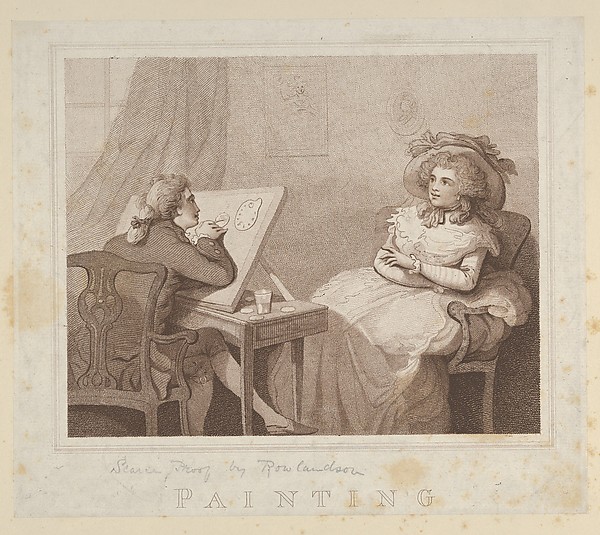 Thomas Rowlandson, Painting