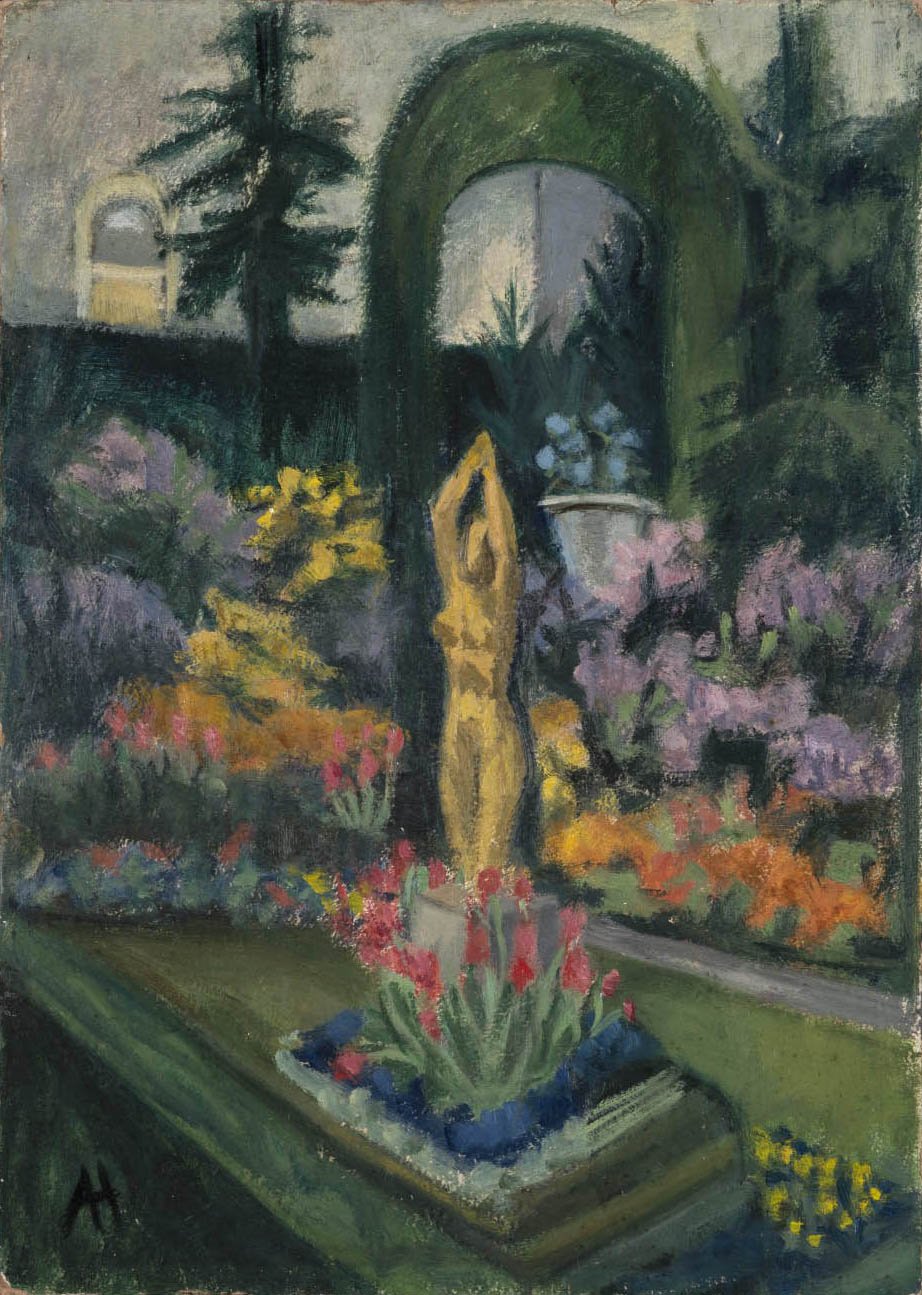 Alice Haarburger, Ecke aus der Gartenbauausstellung