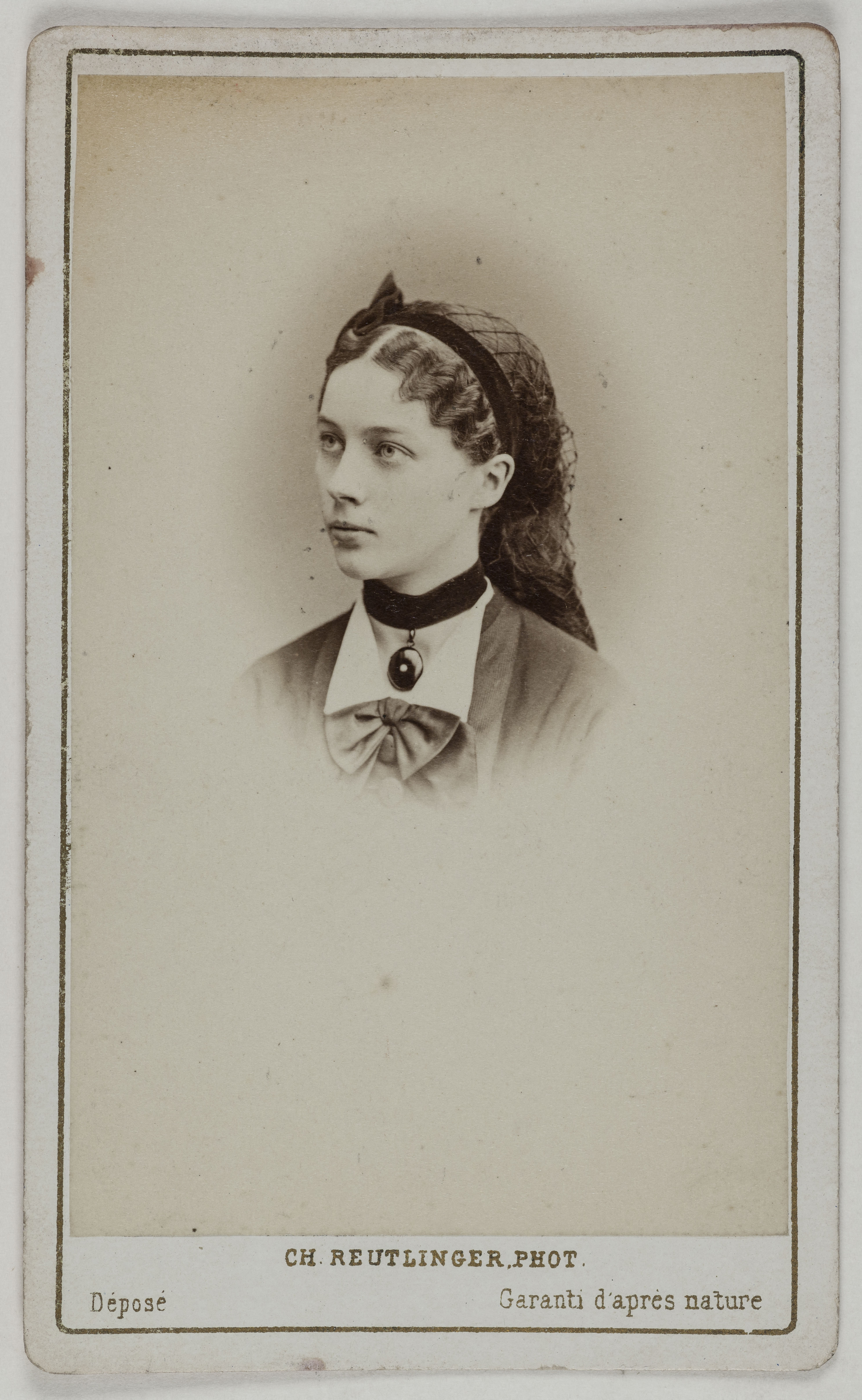 Charles Reutlinger, Portrait de Délia, (actrice)