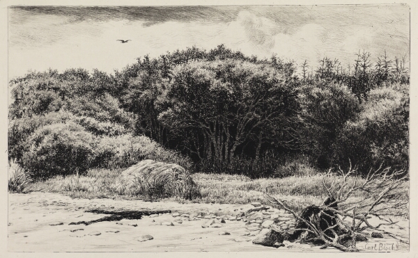 Carl Bloch, Parti i Hornbækplantagen