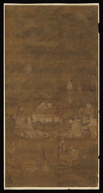 Unidentified artist, Sages in a Bamboo Grove