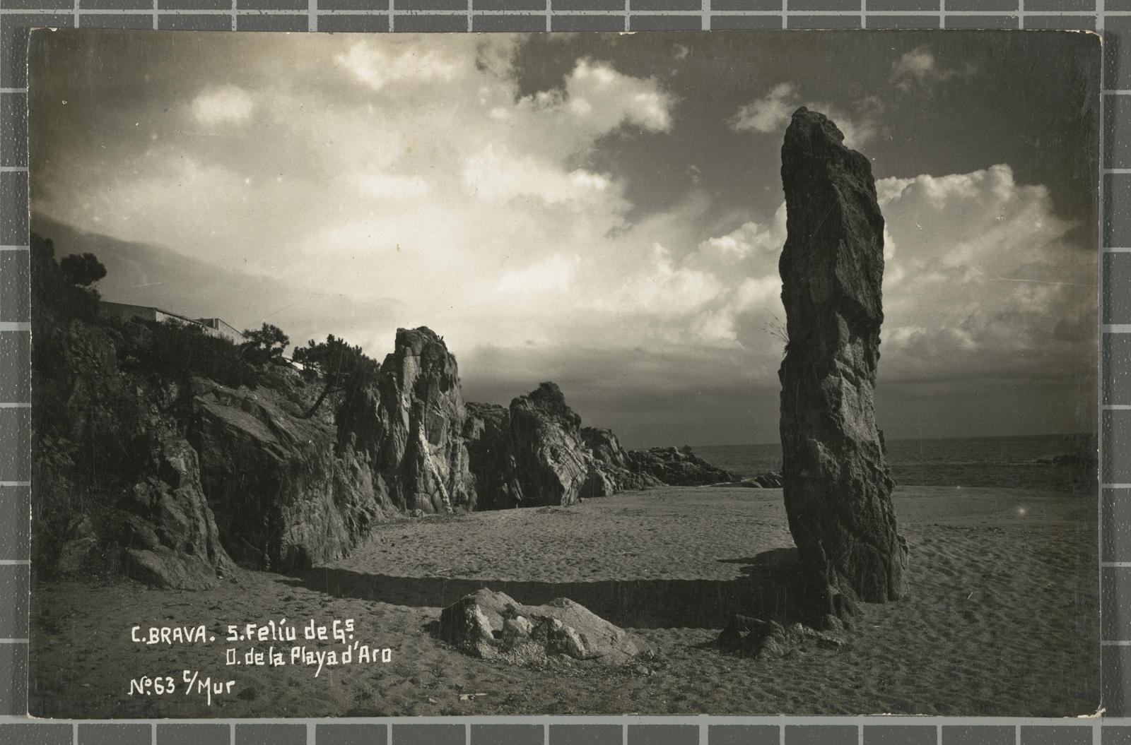 Ricard Mur Dargallo, Cta. Brava. S. Feliu de Gs. O de la Playa de Aro. Nº 63