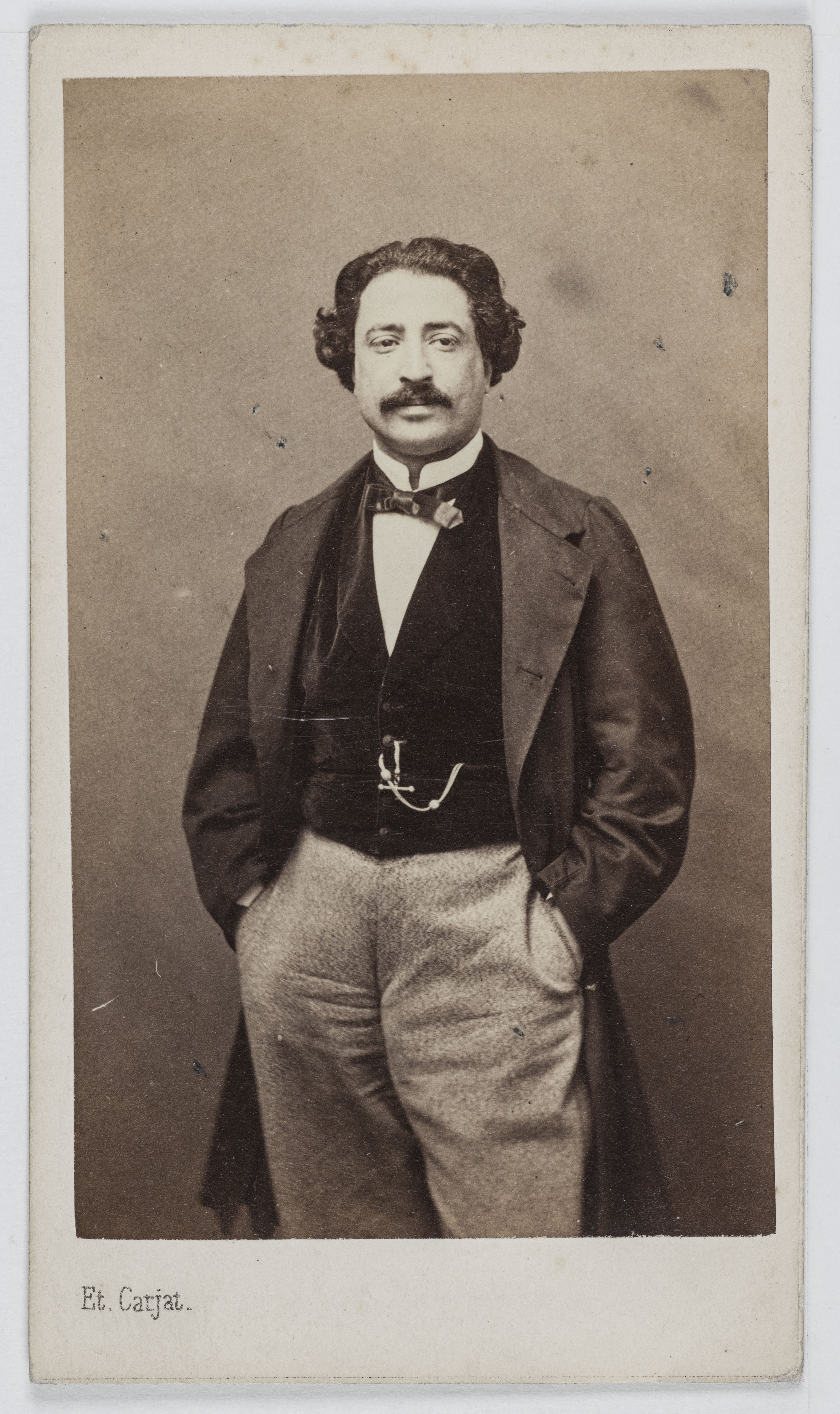 Carjat & Cie, Portrait de Sully-Levy, acteur de théâtre entre 1853 et 1864.