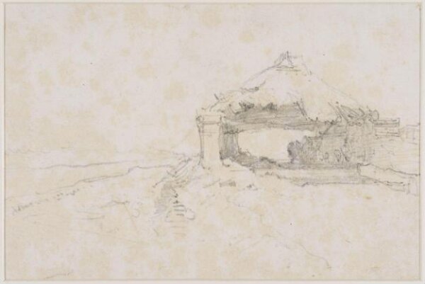 (Francis) Seymour Haden, Swanage. Cart shed. 1879.