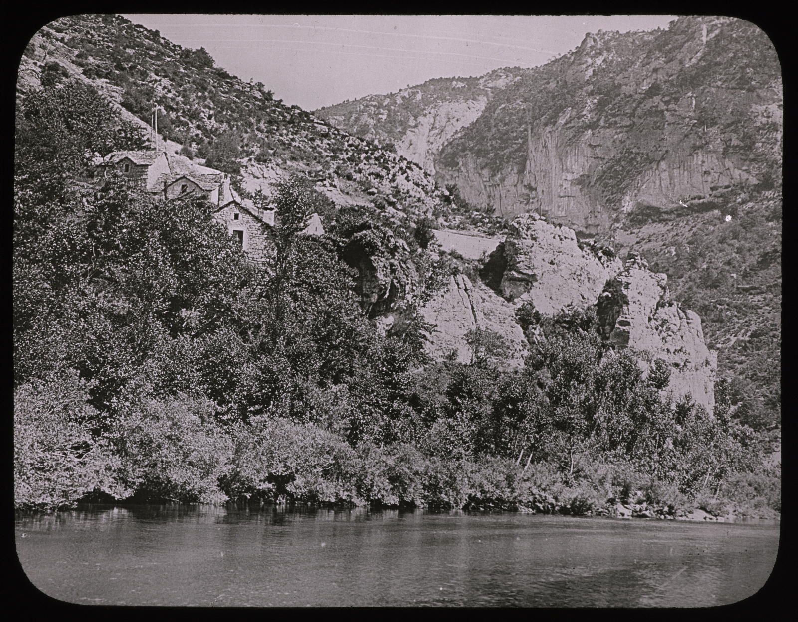 Desconegut, Lozère, les gorges du Tarn avant le détroit Les Fils d'Émile Deyrolle