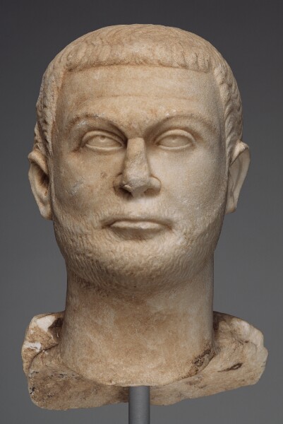 Unknown, Fragment of a Togate Statue of Diocletian