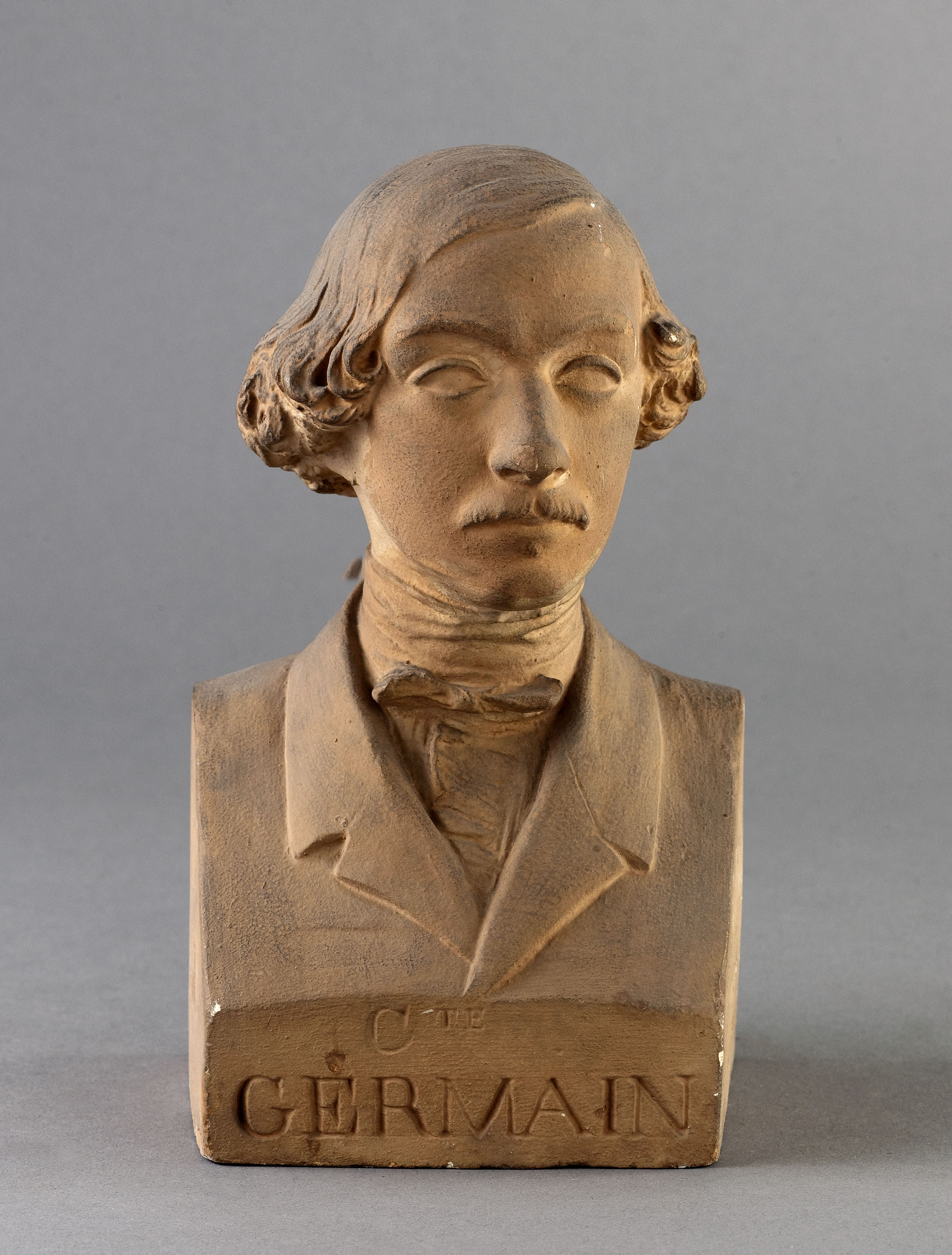 Jean Pierre Dantan, Portrait sérieux du comte Germain