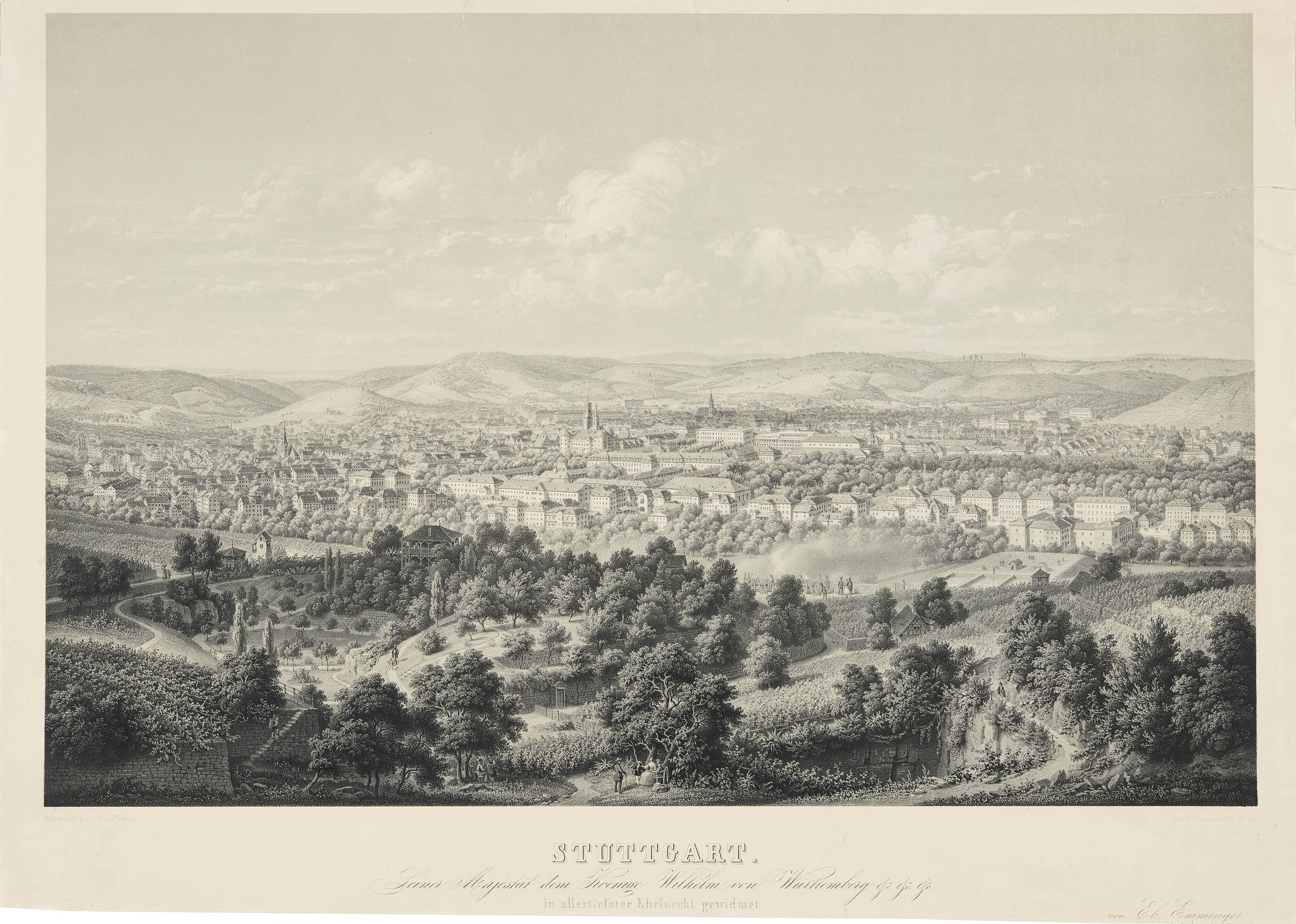 Eberhard Emminger, Stuttgart - Ansicht von Osten