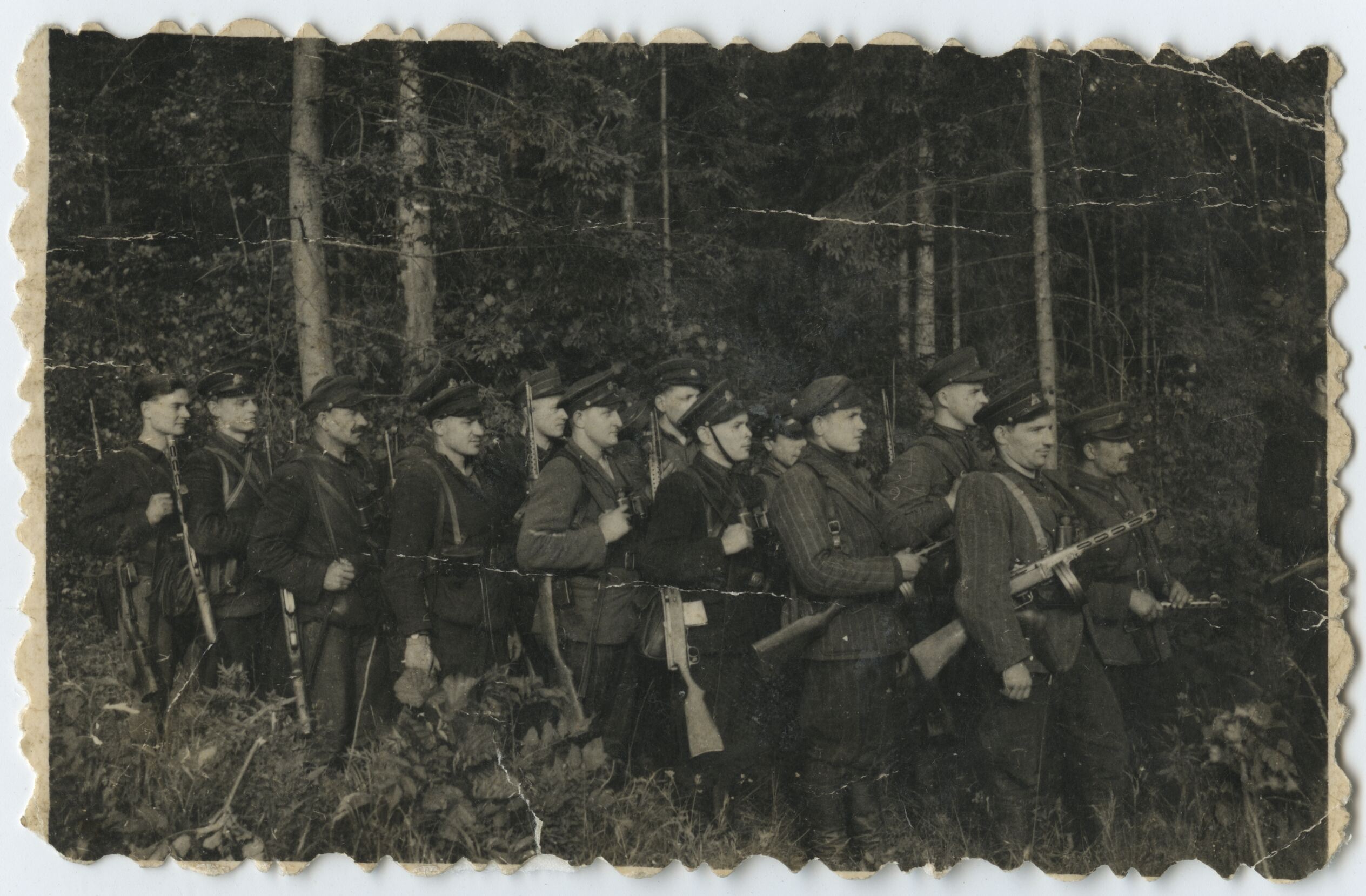 Nežinomas autorius, „Audros“ būrio partizanai