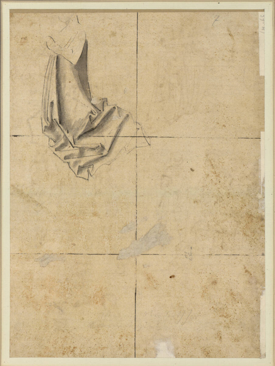 Anonym, Kniende Draperiefigur