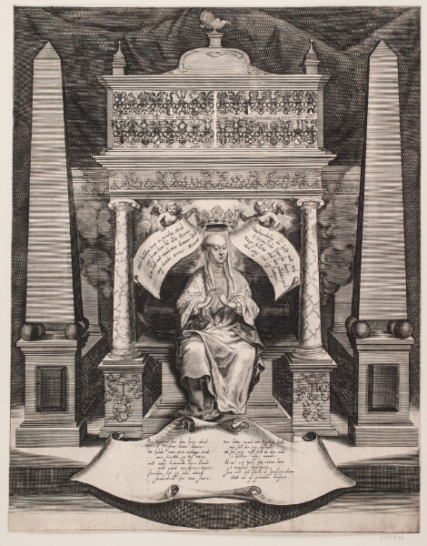 Albert Haelwegh, Elisabeth Lunge. Mindeblad