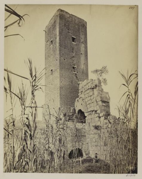 Parker, John Henry, Aqueducts - Torre Fiscale, east side, with part of the Claudian Arcade.