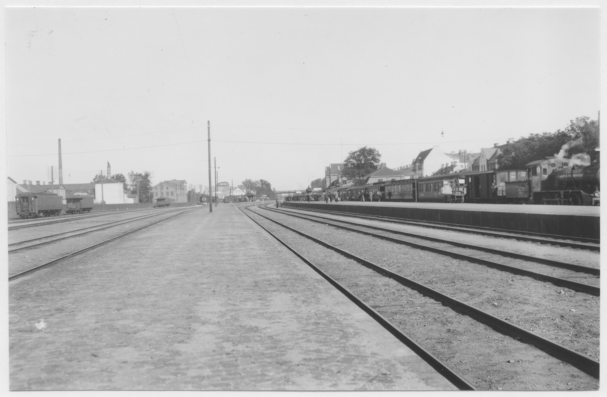 Mårten Sjöbeck, Hässleholms station