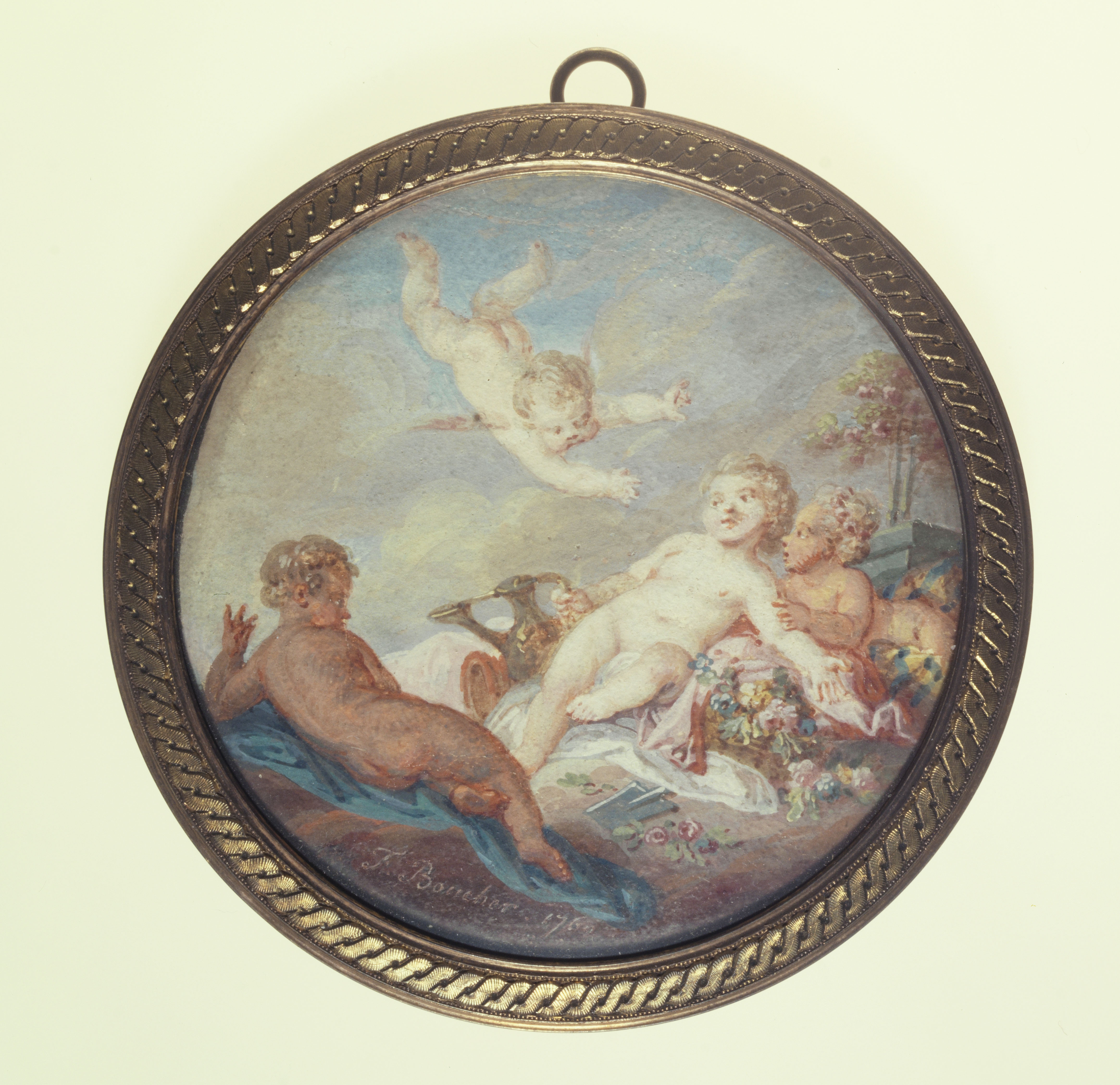 Ecole française, Amours jardiniers
