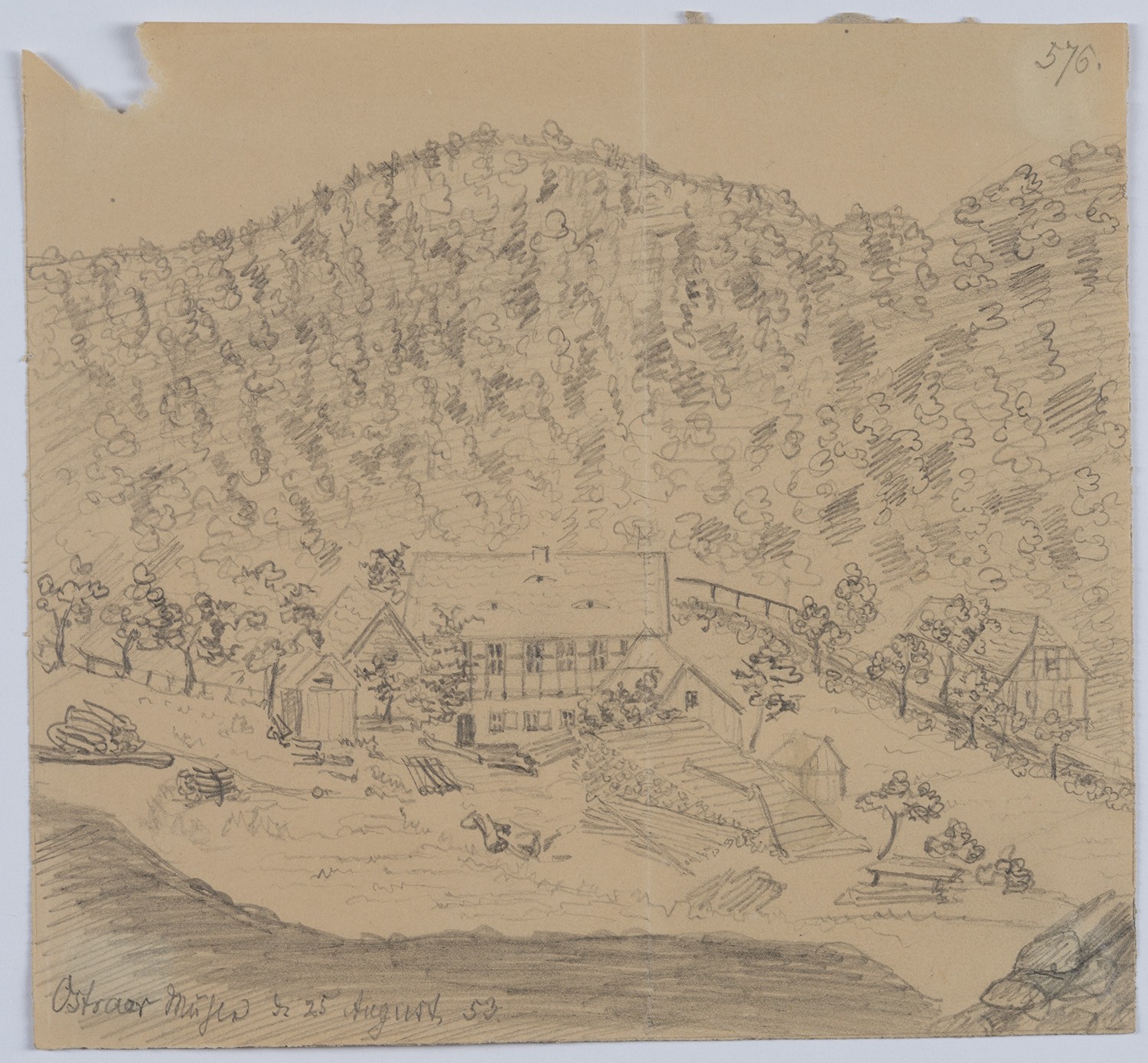 Rudolf Lutter, Schandau (Sächsische Schweiz): Ostrauer Mühle