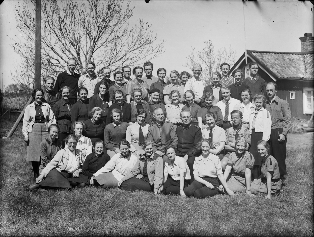 Skötsner-Edhlund, Grupporträtt, Östhammar, Uppland