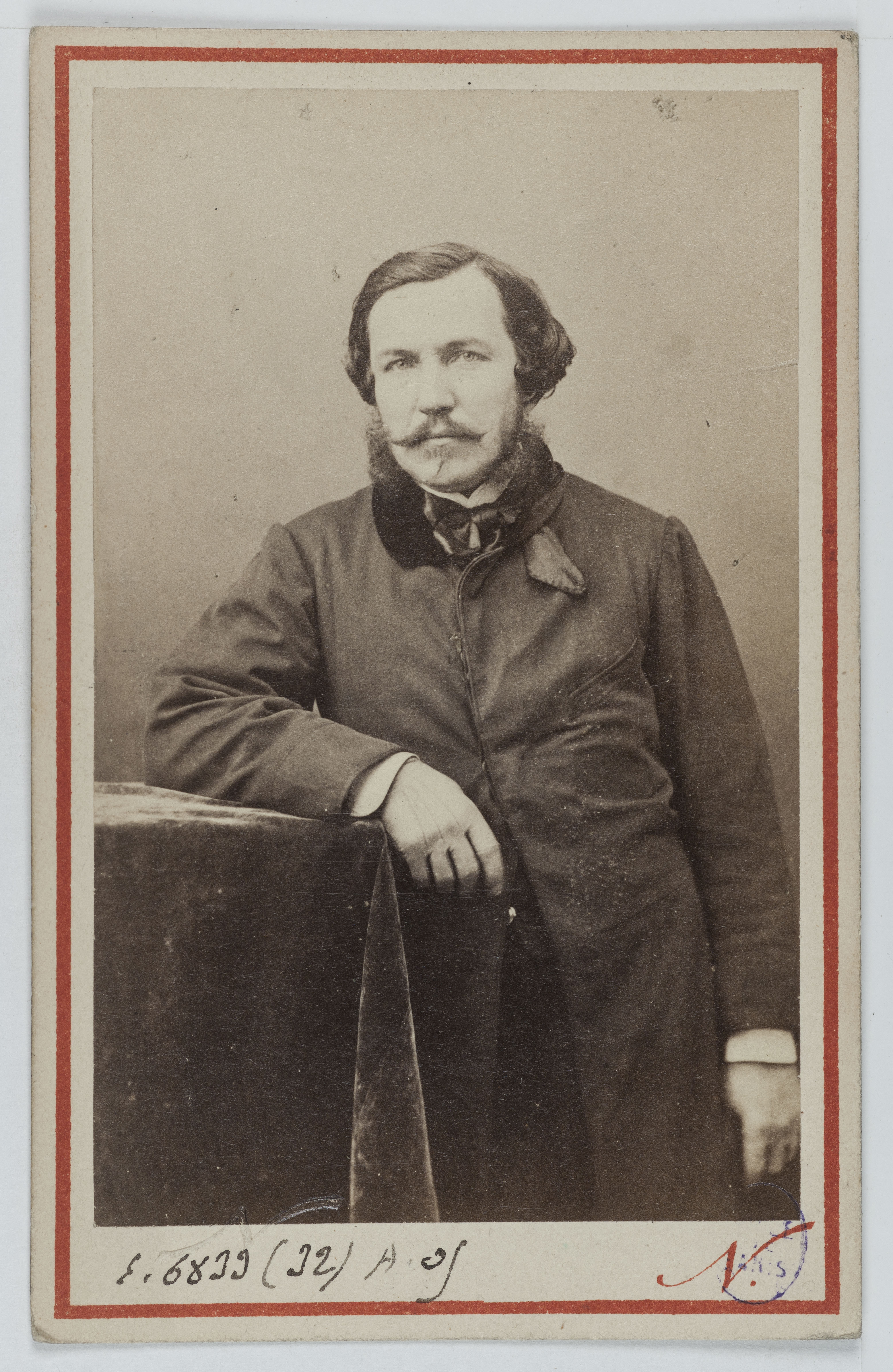Atelier Nadar, Portrait d'Alphonse Quidant, compositeur et pianiste.