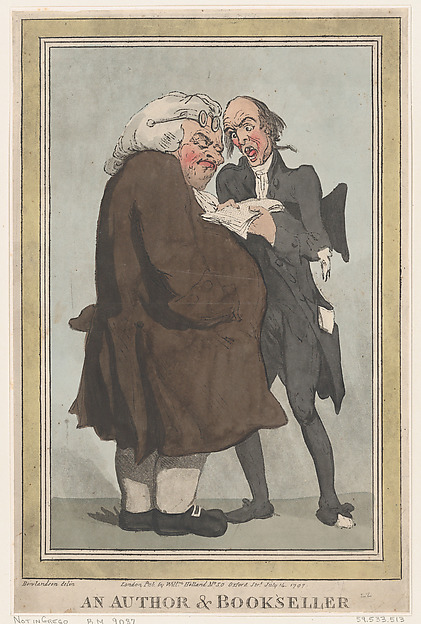 Thomas Rowlandson, An Author & Bookseller