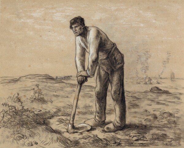 Jean-François Millet, Man with a Hoe