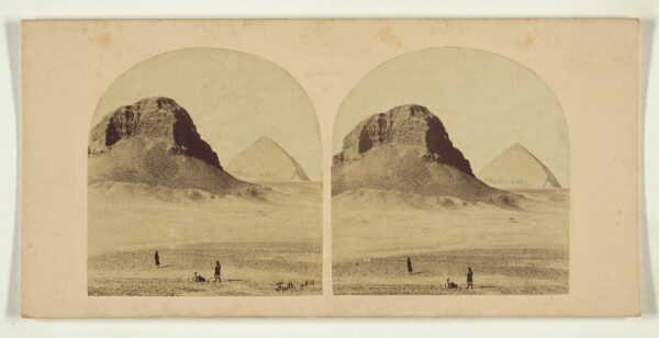 Francis Frith, The Pyramids of Dashour.