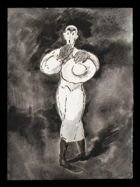 Albert Houthuesen, Painting