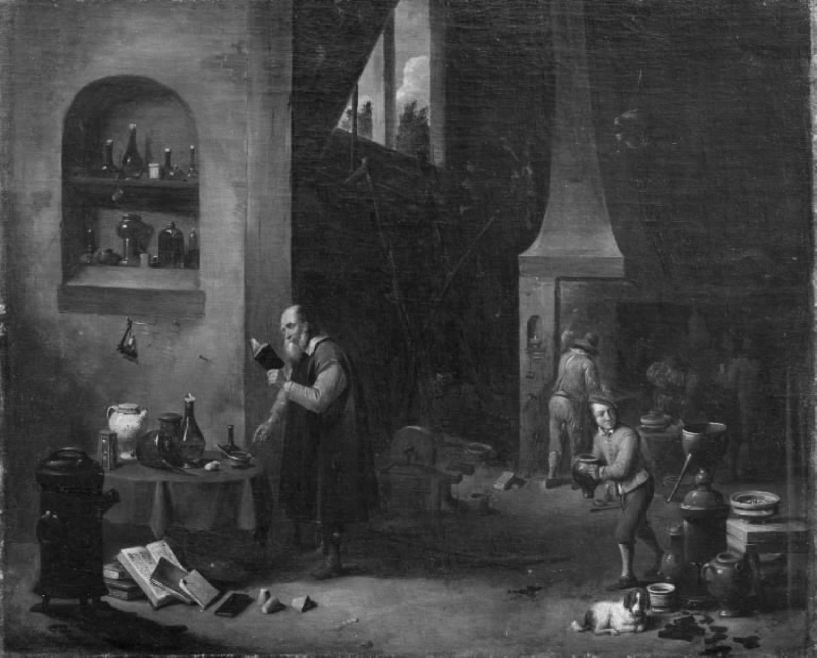 Thomas van Apshoven, Laborant i sit laboratorium