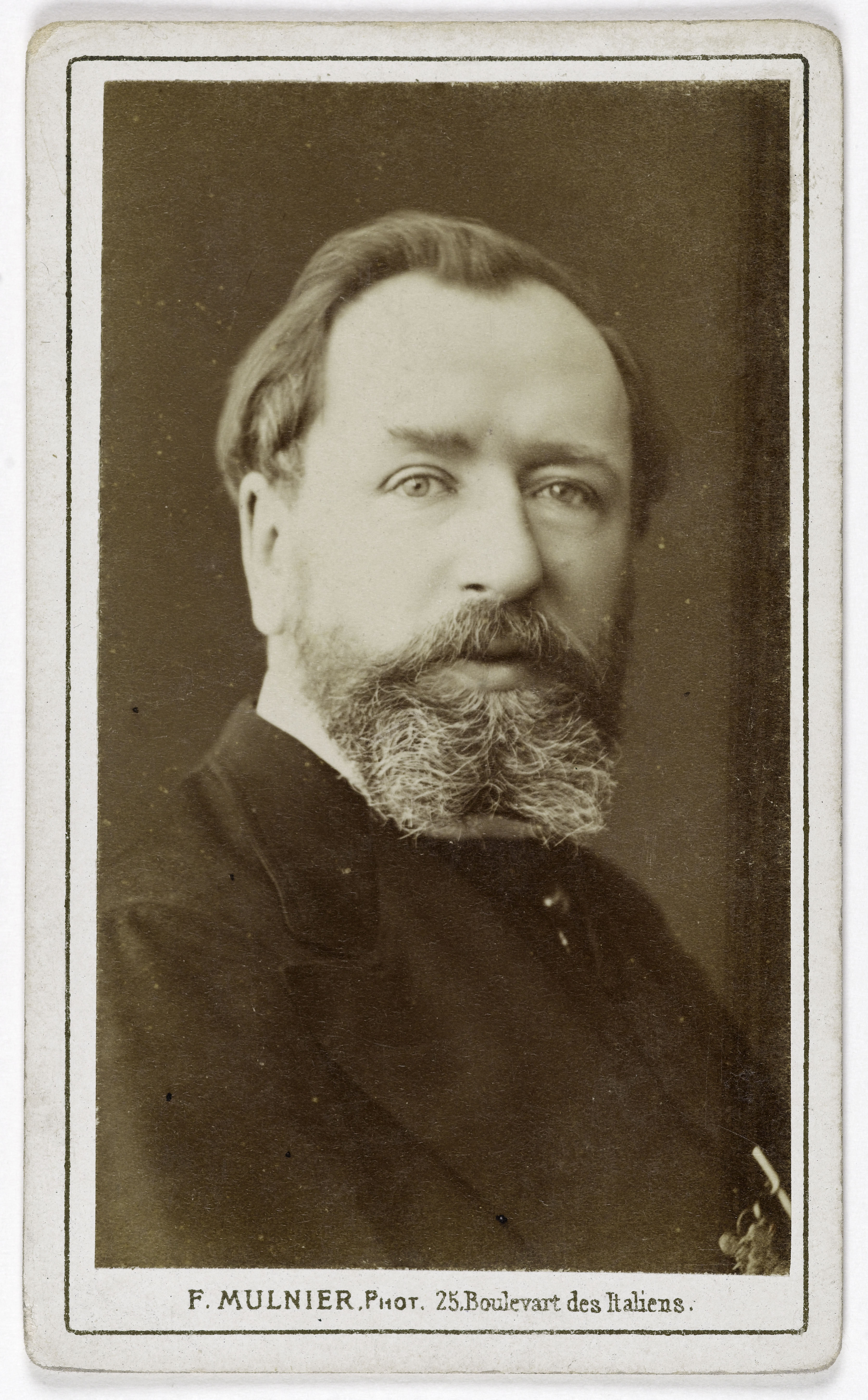 Ferdinand Mulnier, Portrait de Doublemard Amédée Donatien, (1826-1900), (sculpteur)